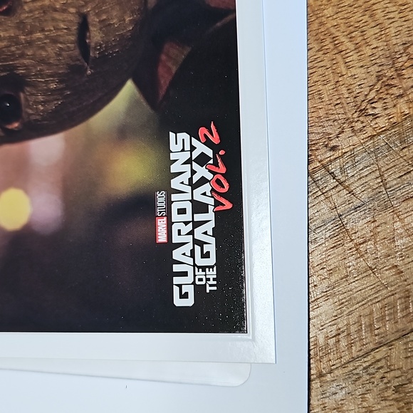 Groot Disney Movie Club Guardians of the Galaxy vol 2 Disney's Lithograph - Picture 2 of 6